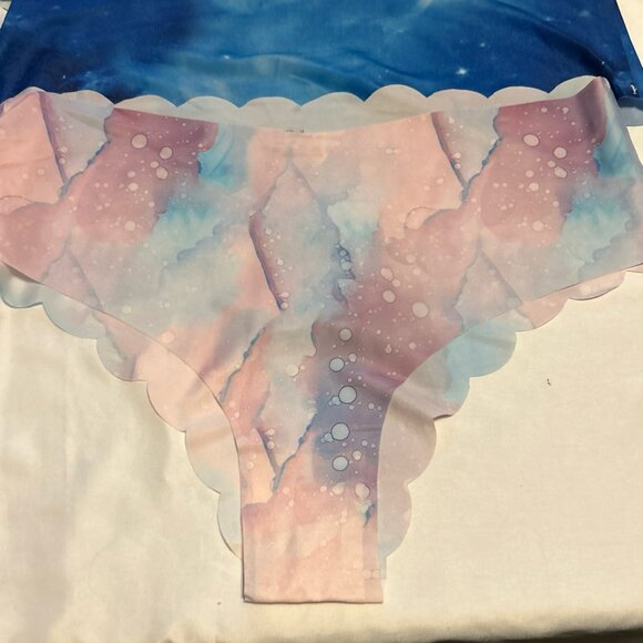 Morvia 3pk Tie-dye Assorted Colors Woman’s panties XXL Lingerie Seamless. New - Picture 2 of 8